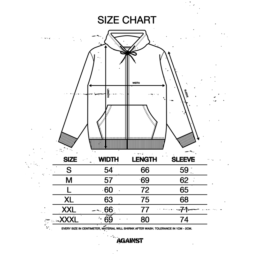 Against Hoodie - Draad 280 gsm