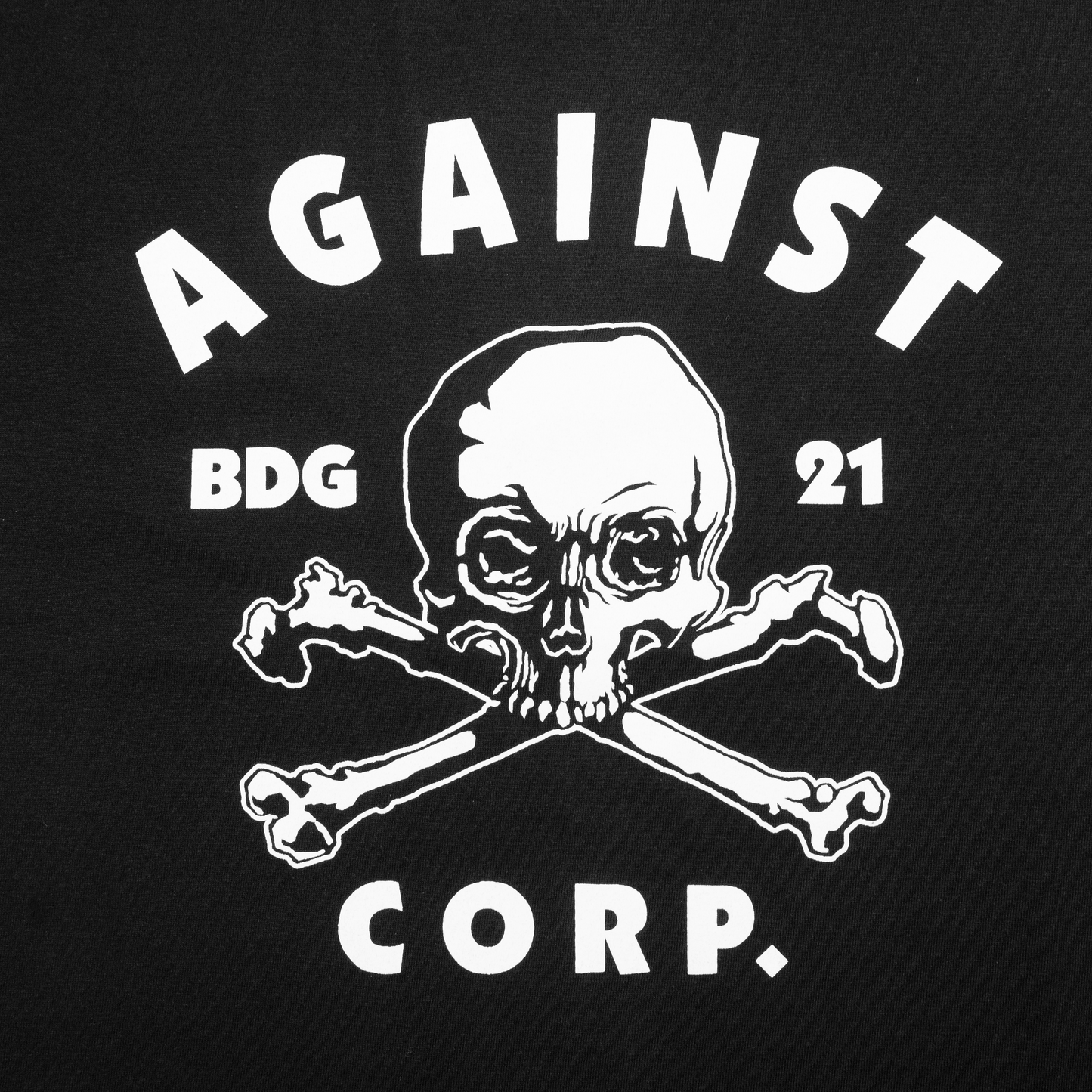 Tshirt Crosbone Black