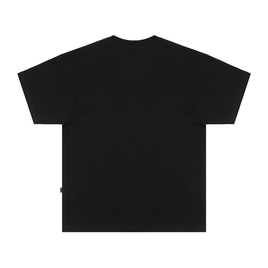 Against Beefy Black Oversize 16s Tshirt