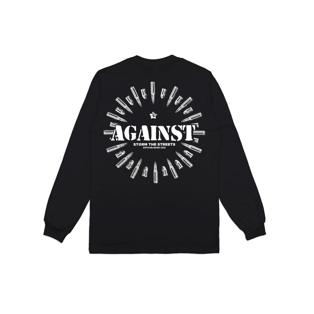 Against Tshirt - Bullet Longsleeve