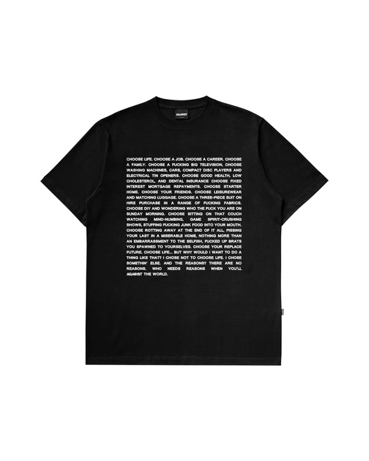 Oversize Against Tshirt - Choose Life Tees 20s