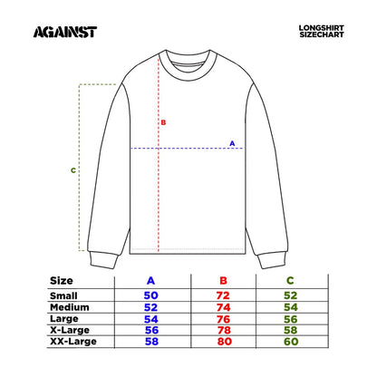 Oversize Against Tshirt - Scrible LS 20s